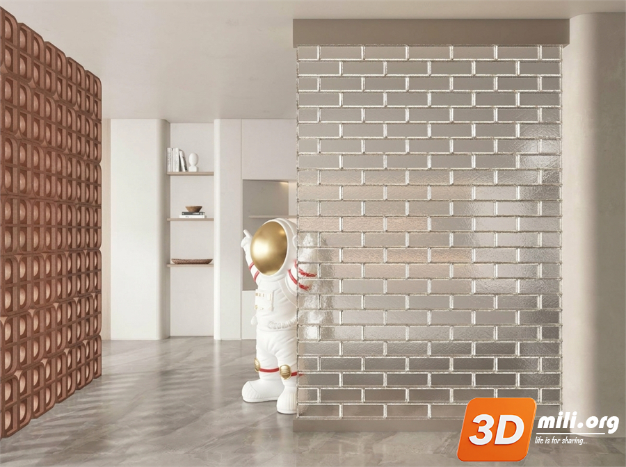 Folding screen Skp Files 